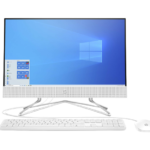 HP 200G4, ALL IN ONE DESKTOP, COREI3, 256SSD, 8GB RAM, WEBCAM, 22 INCHES, WLAN, WIN 11 PRO, IRON GREY/SNOW WHITE